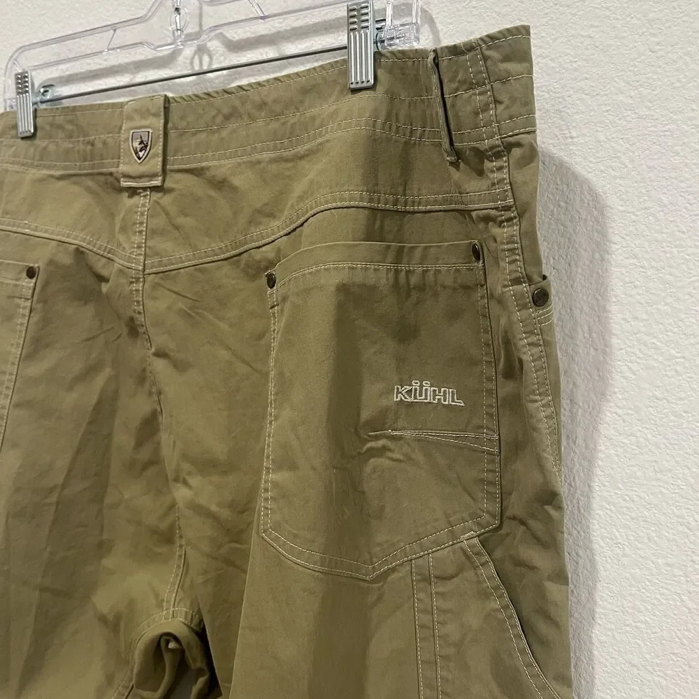 KUHL Revolvr Pants Men's 42x30 Brown Outdoor Pants Cotton Blend Gorpcore Hike
